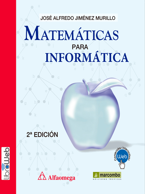 Title details for Matematicas para informática by Jose Alfredo Jimenez Murillo - Wait list